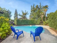 Fresno House|Pool|BBQ|Family-Friendly|Serene 3 Bed/2Bath - สระว่ายน้ำส่วนตัว