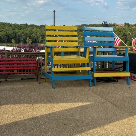 Rock Lane Resort/Walk-in/Sleeps 7/Lake View/Marina/2 mi from Silver Dollar City
