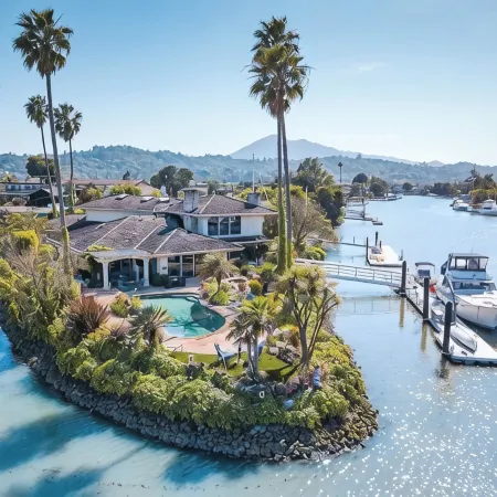 Luxury Tranquil Waterfront Haven w/Pool & Spa