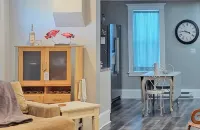 Warm northwoods beach-style apartment walking distance to OreBeGone & Mesabi Trl