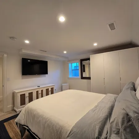 Hamptons Waterview Custom Home with Designer Finishes