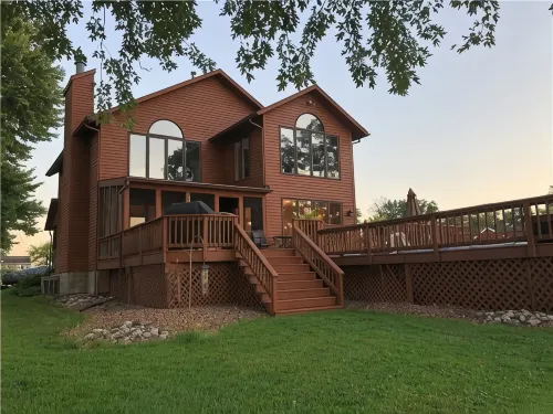 Lake Front House with Pool and Hot Tub and Game Room - WiFi