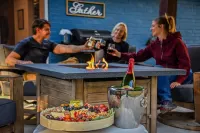 Modern Kitchen and Tranquil Outdoor Space - Luxurious Haven Hotels in Bentonville