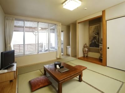 和風オーシャンビュールーム(浴室)(本館) 平戸たびら温泉 サムソンホテルの写真