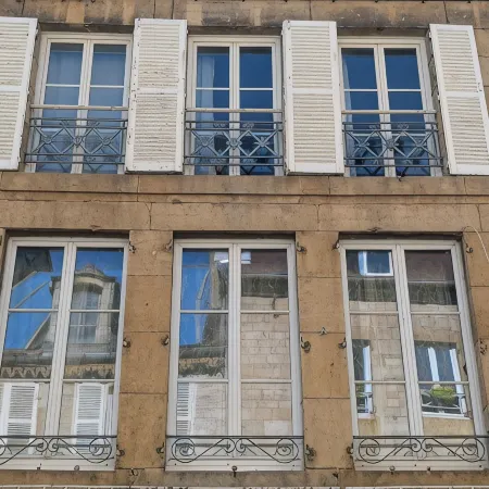 In the heart of the historic city of Langres, Ville d'Art et d'Histoire.