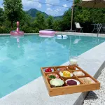 Tasha Dudo Amor Private Tang Castle Homestay (Moganshan Branch) - petit déjeuner