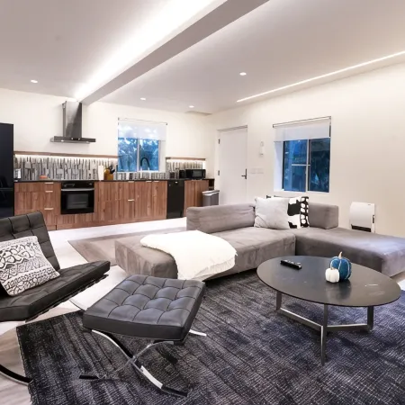 Modern Loft with Park Like Setting View