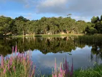 Iluka Retreat Glamping Village & Group Lodge Accommodation - balcony
