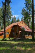 Wilderness Setting with lodge/cabin Feel.