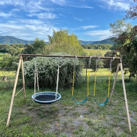 Private 3 bedroom, 2.5 bath home on 2 acres overlooking the Blue Ridge Mountains
