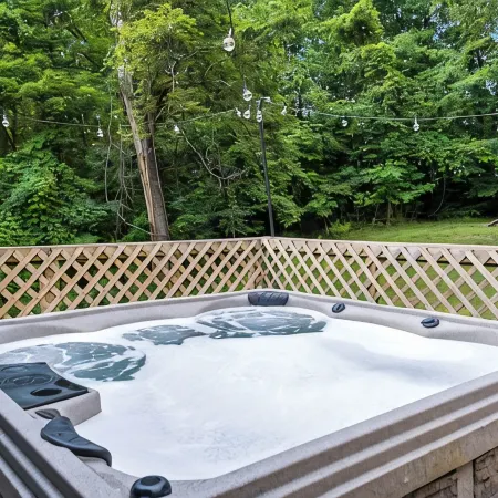 5Min to Lake, 20Min to NRG, Hot Tub, Fire Pit, BBQ. Quiet&Secluded. Pet Friendly