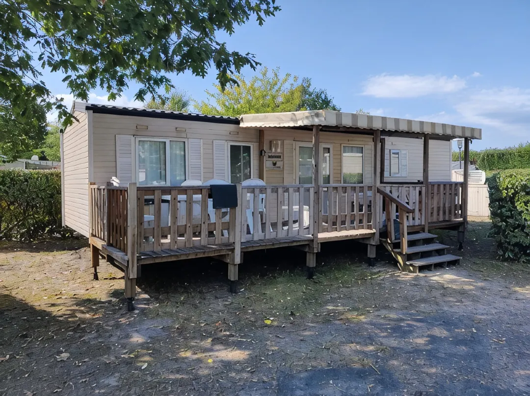 Grands Mobil Homes 8 Couchages Clim En Village Vacances - Sainte-Eulalie-en-Born