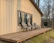 Emily Channel Cabin on the water with ATV trail access from your doorstep!