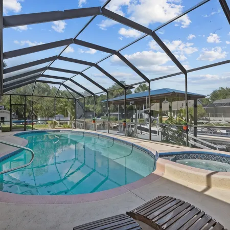 Dont Miss This Waterfront Deep Canal.Gulf Access.Pool Home! Pool Table.Sleeps8.