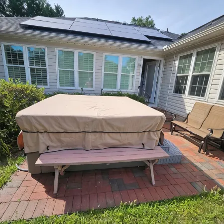 Sam's Place.  Updated Listing!  Relax in the Hot Tub after a Day of Golf!