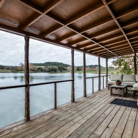 Private Cabin on 10 Acre Lake with Great Bass Fishing, 4.5 Miles from Boerne