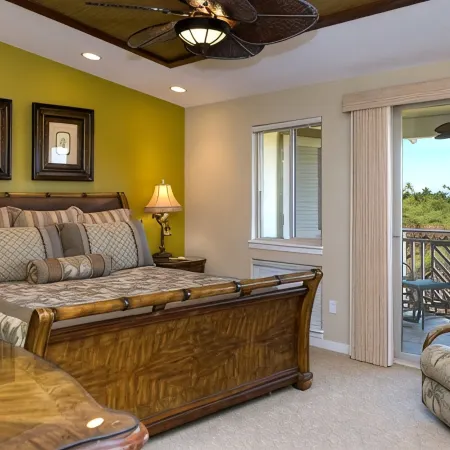Mauna Lani Palm Villas H4 Corner Two-story Villa with Floor to Ceiling Views