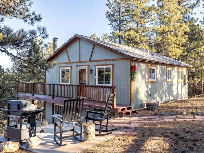 Cool Summer Cabin Near Bailey & Red Rocks - Fire Pit, Deck Views + Dogs Allowed