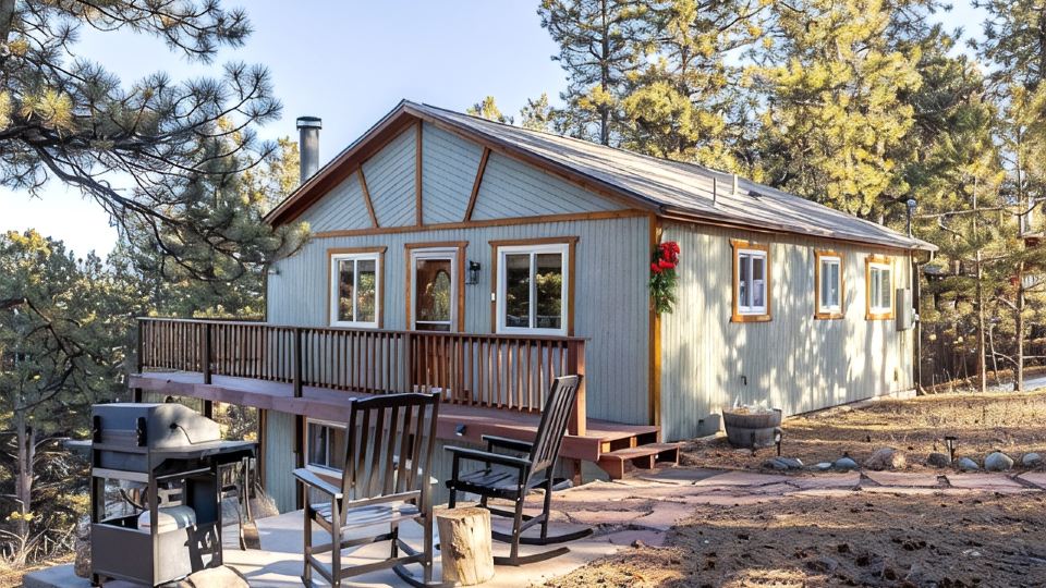 Cool Summer Cabin Near Bailey & Red Rocks - Fire Pit, Deck Views + Dogs Allowed