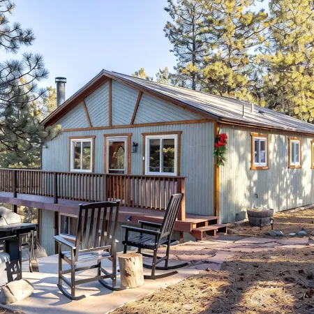 Cool Summer Cabin Near Bailey & Red Rocks - Fire Pit, Deck Views + Dogs Allowed
