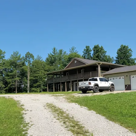 Farmhouse by the Lake with FAST Fiber Internet + Washer/Dryer!