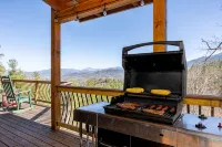 Luxury Cabin with Epic Mountain Views • Hot Tub • 10 Min to Cades Cove - 4-Star