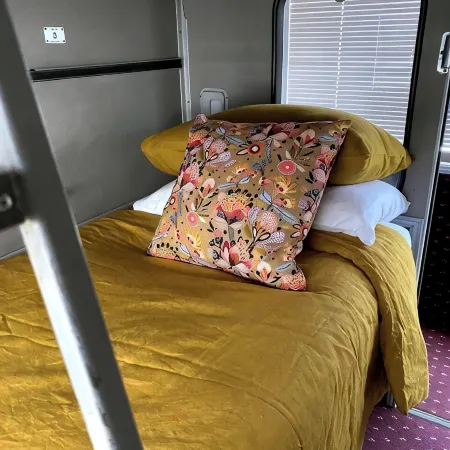 A unique sleeper train carriage near Bathurst that's off the rails!