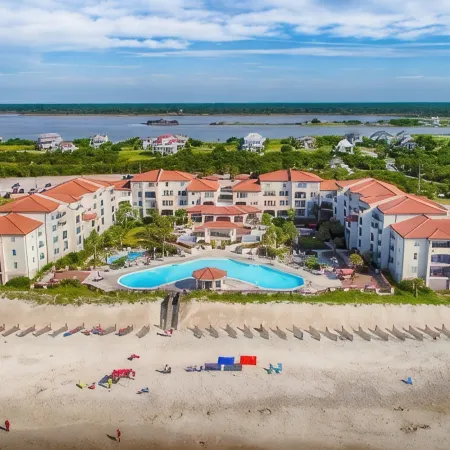 Glamorous 2 Story Beachfront Condo on Topsail Island