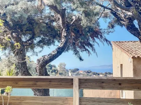 Studio with terrace, sea and mountain view Отели в г. Porticcio