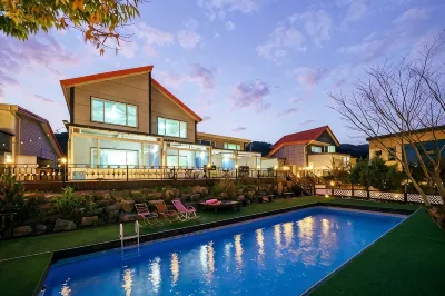 Cheongju Cheongyeongdae Kids Poolvilla Hotel di 