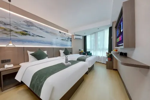 AHAO Yahao Hotel (Fuzhou Cangshan Wanda Plaza Aegean Hai Shopping Plaza Branch) - 3 stjerner