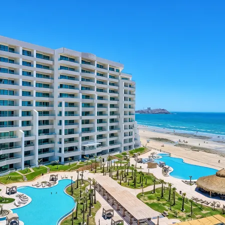 New 3BR 3B Beach Front Condo in Las Palomas Beach & Golf Resort Phase 3