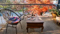 Tree Tops Apt @ Dreamers features log fire, mountain + pool views thru tree tops - Apartments