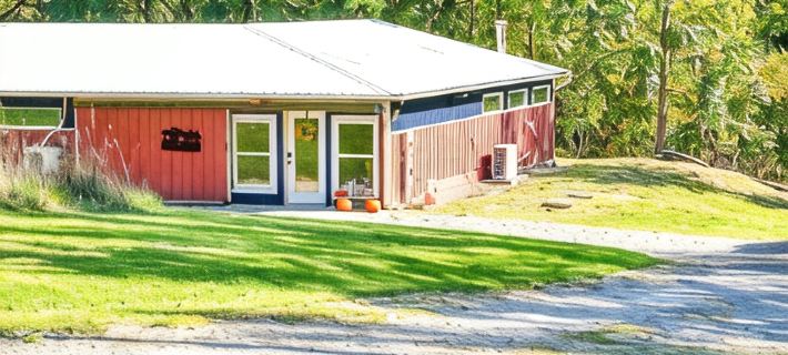 New Converted 3BR, 2BA barn, in wild, wonderful West Virginia with AC, WiFi Hotels in Ohio County