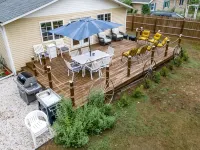 Lake front home with access to two lakes, large yard and RV hookup available! Hotels in Barry County