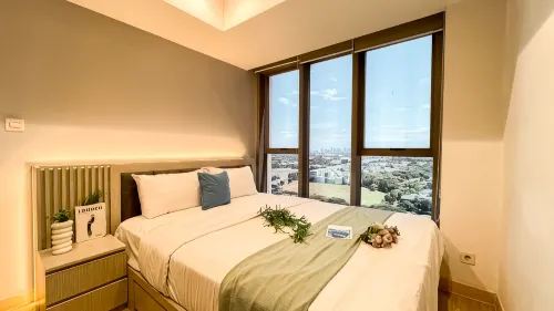 Cozy 1BR near ICE BSD Apartment Branz BSD City By Travelio