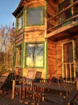 Denali View Mountaintop Guesthouse - Hytter