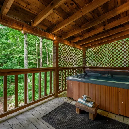 Boho Chic Log Cabin FOX AT BLUFF CREEK