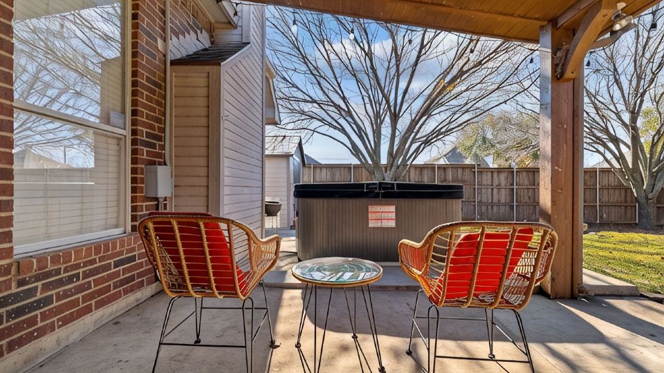 Relax at Frisco Escape Oasis Home with Spa