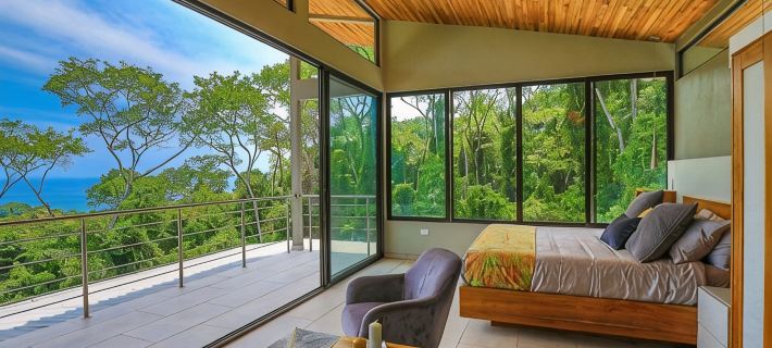 Sea Breeze II Luxury 6 BR Oceanview Estate between Dominical and Manuel Antonio Hotels in Savegre de Aguirre