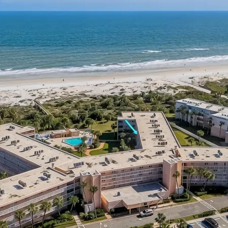 Ocean View Condo Steps to St. Augustine Beach - 2 Pools