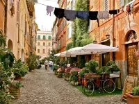 Panoramic Castle Apt Penthouse Trastevere Old Town - واي فاي