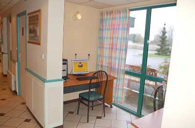 共有エリア コンフォート ホテル エアポート CDGの写真