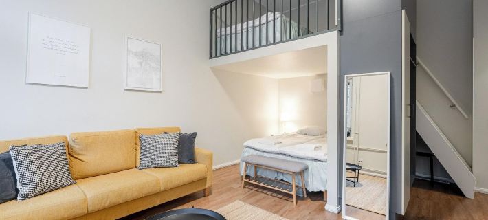 Renovated Loft in a Historical Downtown Building Hotels in Tampere