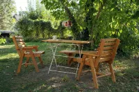 In the Center of Quedlinburg, Quiet and with a View of the Garden and Parking Space