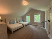 New four bedroom house with private dock on Lake James.