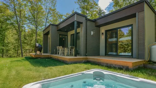 Bel Air Tremblant ANDORRA FAMILLE: 1 KING, 2 LITS SUPERPOSÉS, JACUZZI - Villa