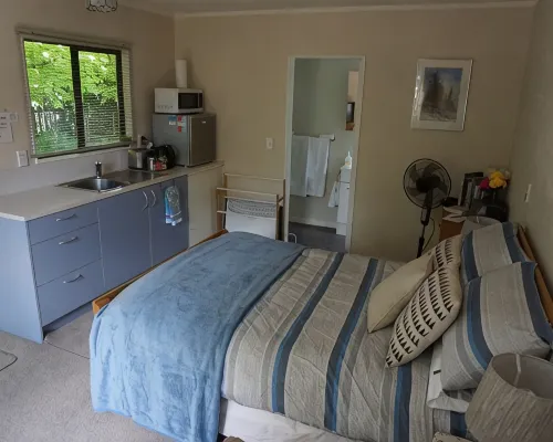 Stand alone cottage in tranquil garden, with balcony, pergola, SkyTV, free Wifi Hotels in Greytown