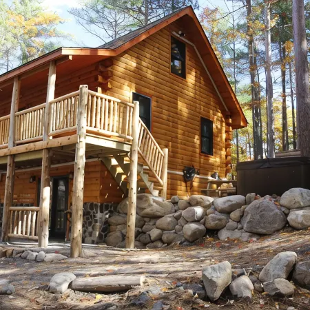 Adirondack Retreat w/ Hot Tub + Outdoor Firepit Отели в г. Джей