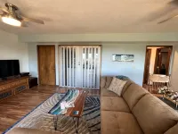 Expansive views of iconic McCullough Bridge, and bay with beautiful sunsets